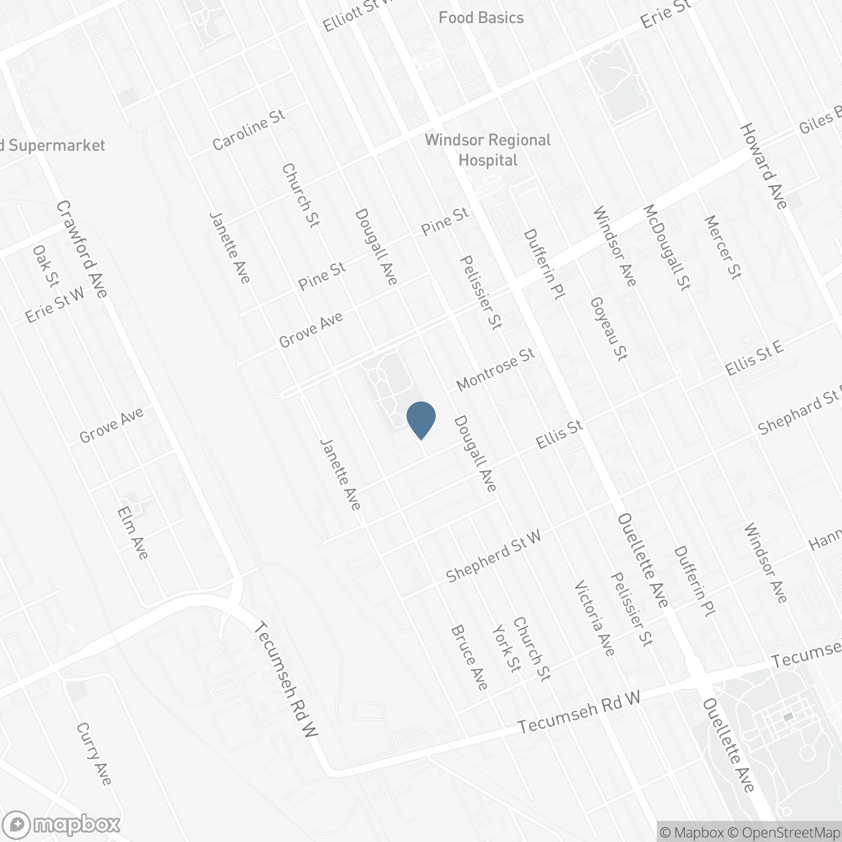 1316 CHURCH STREET, Windsor, Ontario N8X 1T8